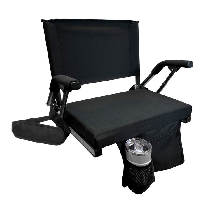 Stadium Seat Pro Edition, Pop-Up Arm Rests and Bev Holder