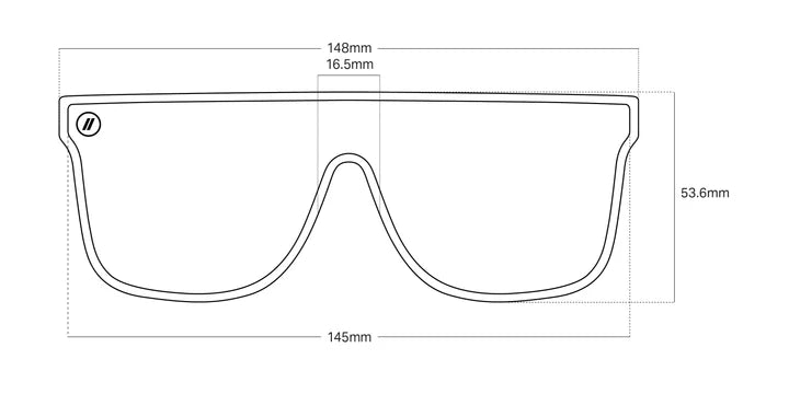 Blenders Unisex Sc-Fi Polarized Sunglasses