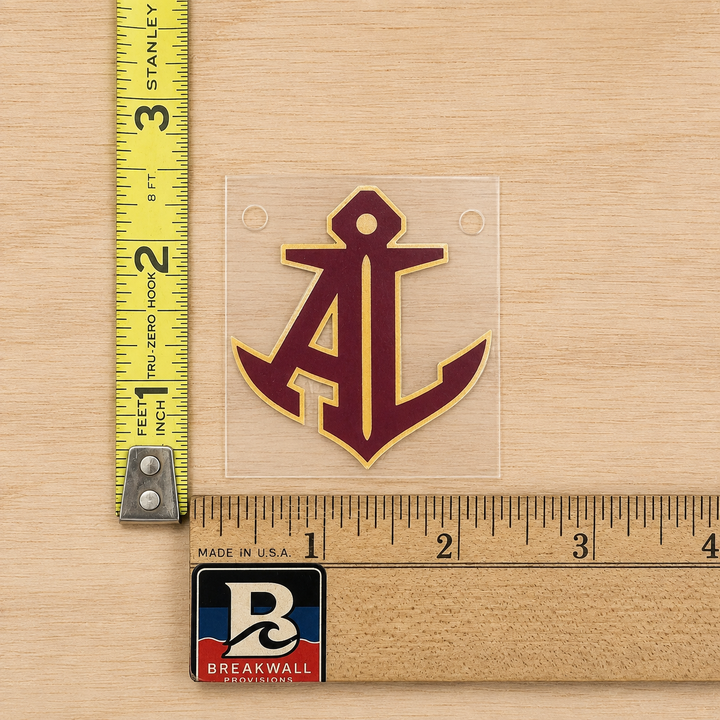 Decals, Semi-Permanent - EnduraCal Decals - "AL Anchor"