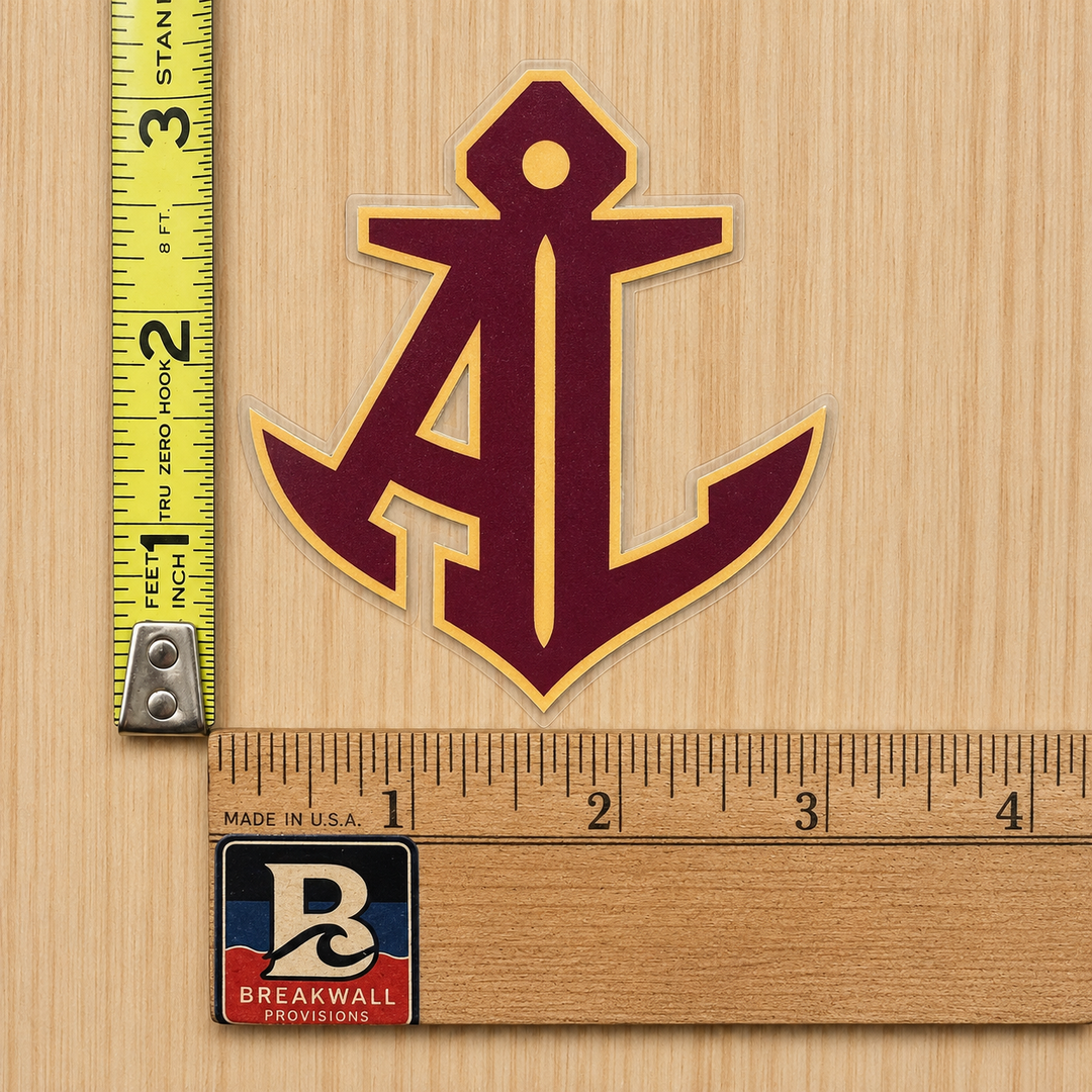 Decals, Semi-Permanent - EnduraCal Decals - "AL Anchor"