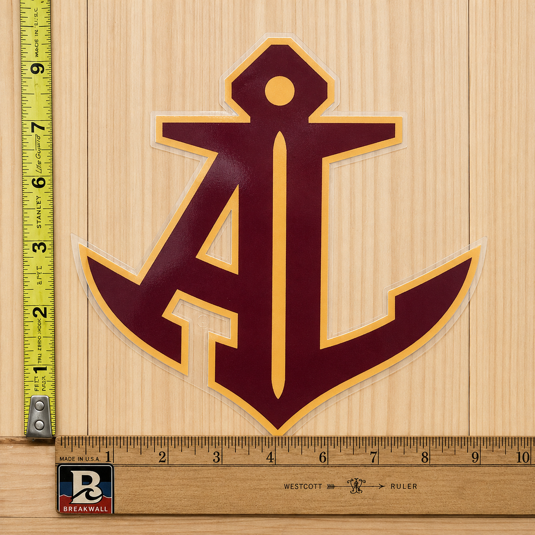 Decals, Semi-Permanent - EnduraCal Decals - "AL Anchor"
