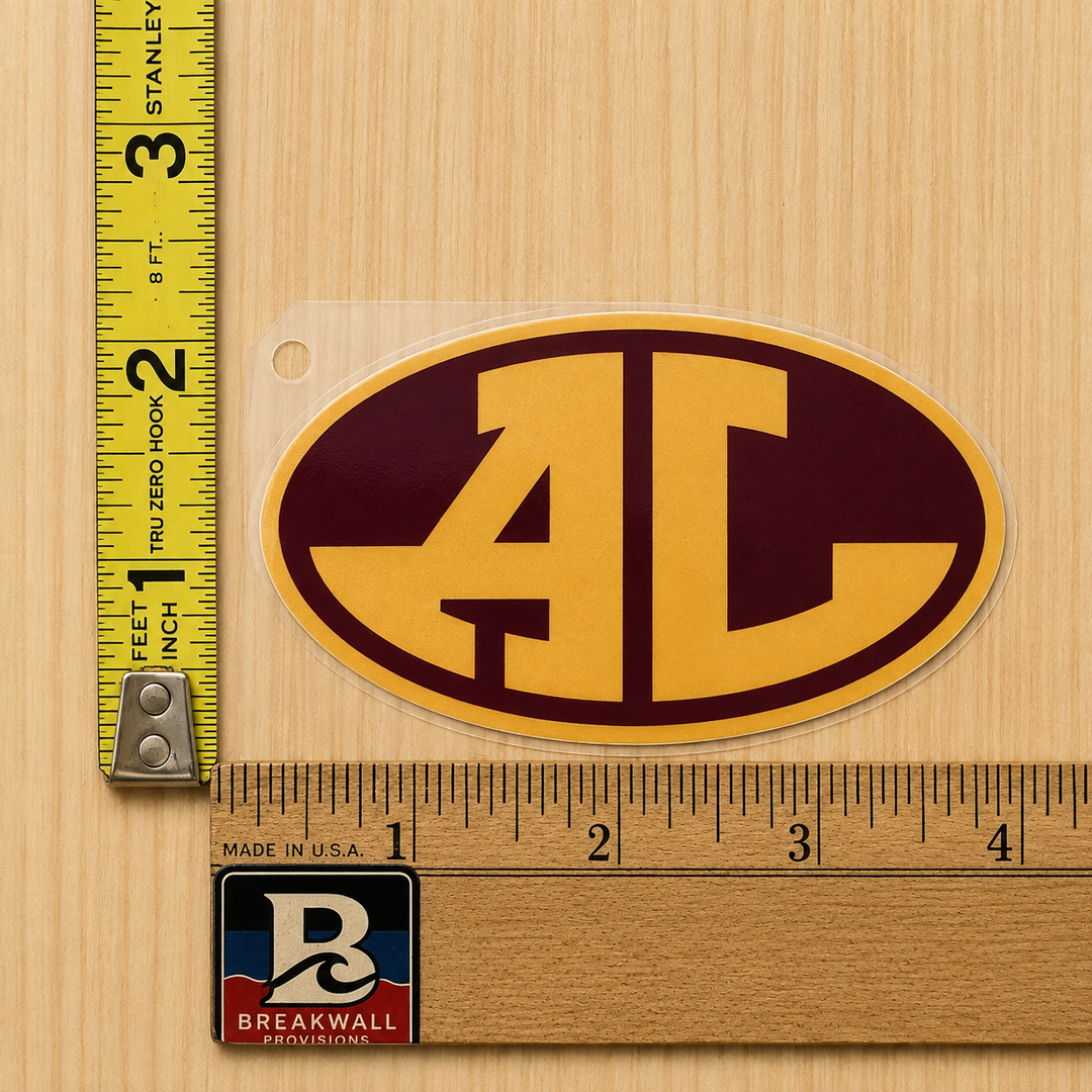 Decals, Semi-Permanent - EnduraCal Decals - "AL Oval"