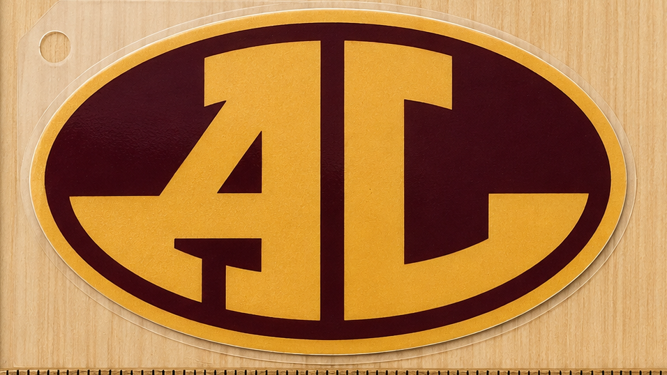 Decals, Semi-Permanent - EnduraCal Decals - "AL Oval"