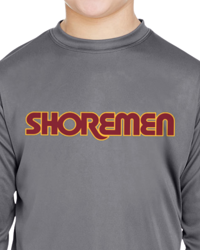 Youth, Long Sleeve T-Shirt RallyDry Performance Fabric