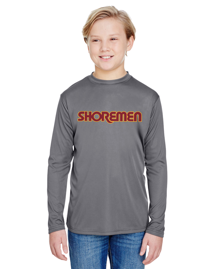 Youth, Long Sleeve T-Shirt RallyDry Performance Fabric