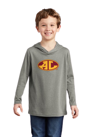 Youth Hoodie, Long Sleeve Performance Fabric